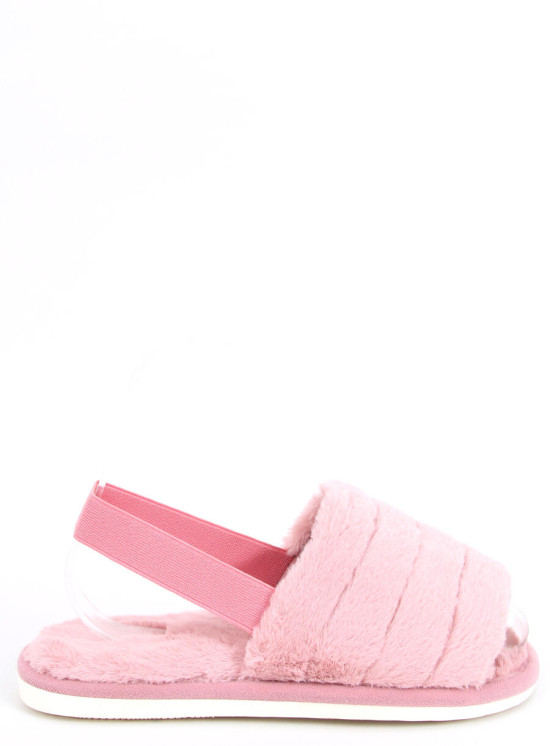 Ciabatte da donna rosa con elastico