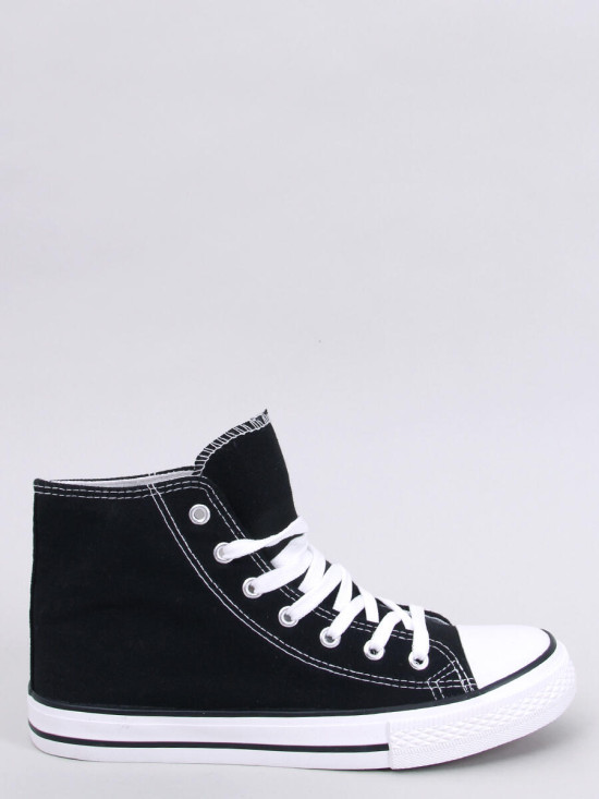 Classiche sneakers in tela nere