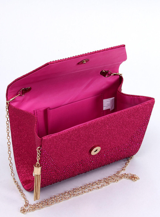 Borsa da donna rosa lucida
