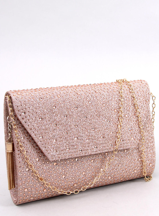 Borsa da donna rosa chiaro lucida