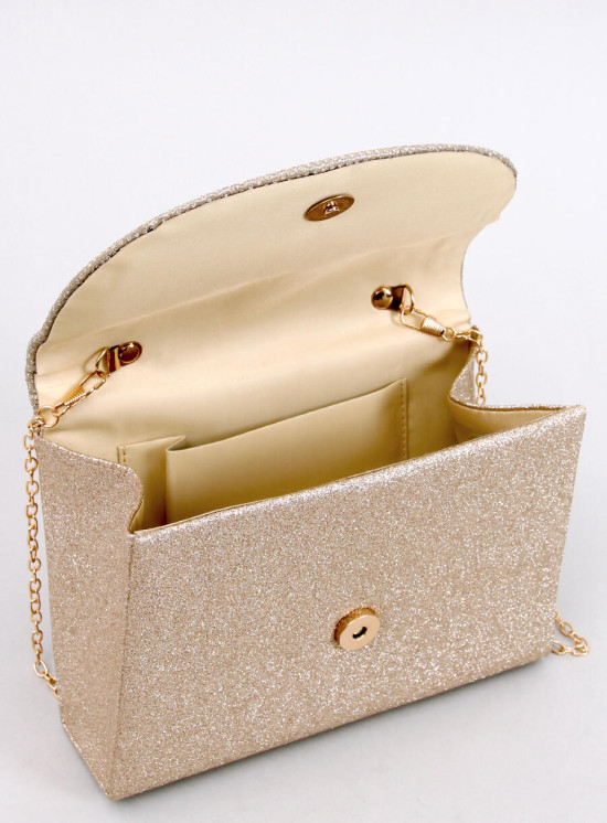 Borsa formale lucida oro