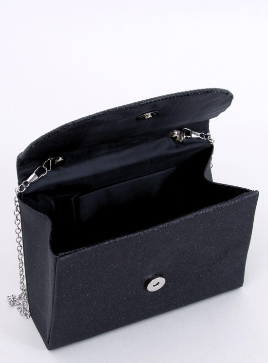 Borsa formale lucida nera