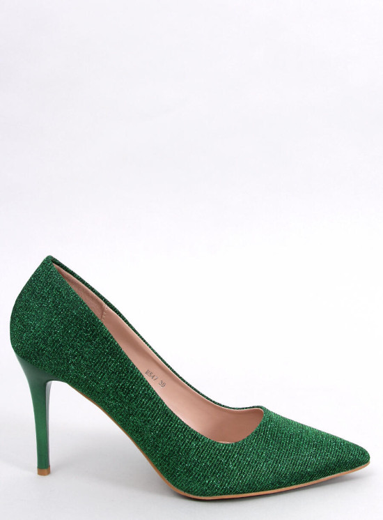 Décolleté verdi glitterate