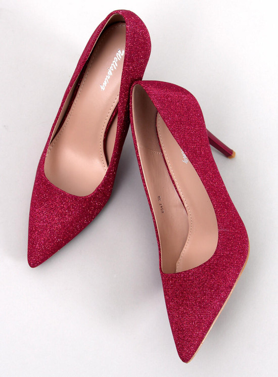 Décolleté rosa glitterate