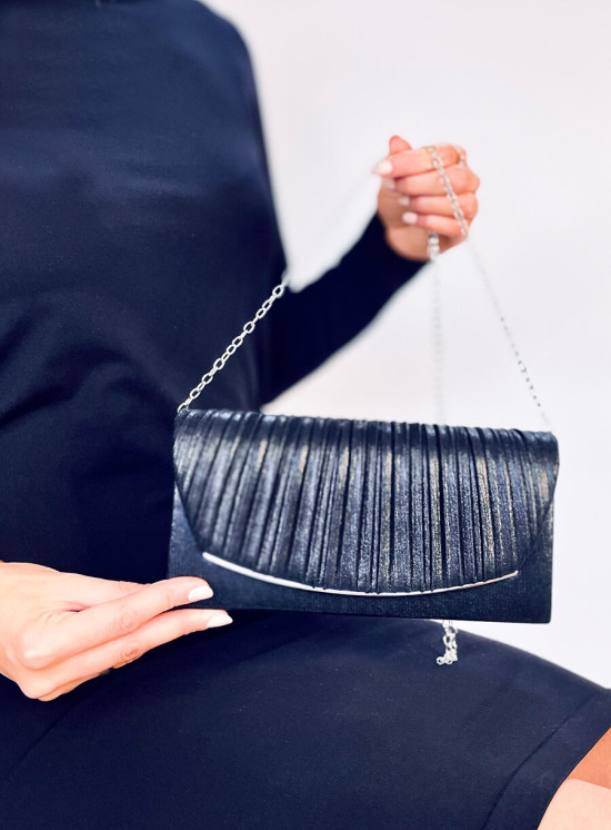 Borsa elegante clutch nera