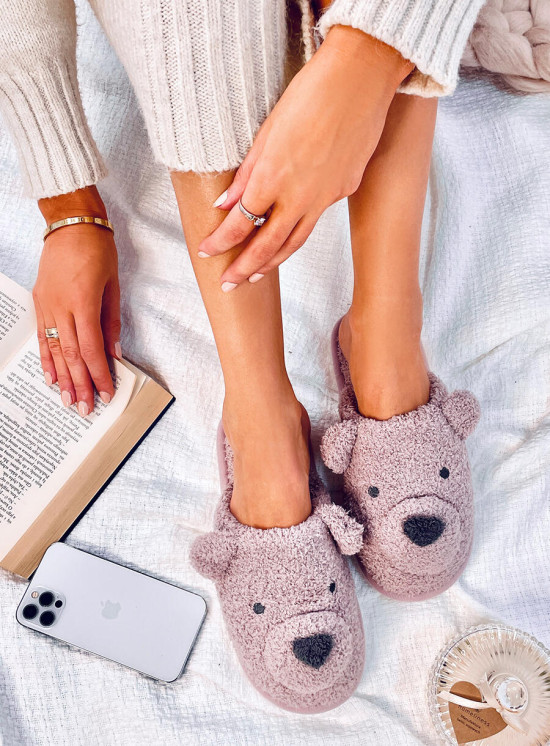 Ciabatte da donna rosa TEDDY BEAR