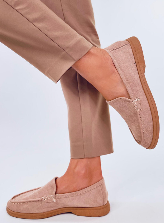 Mocassini da donna extra morbidi beige