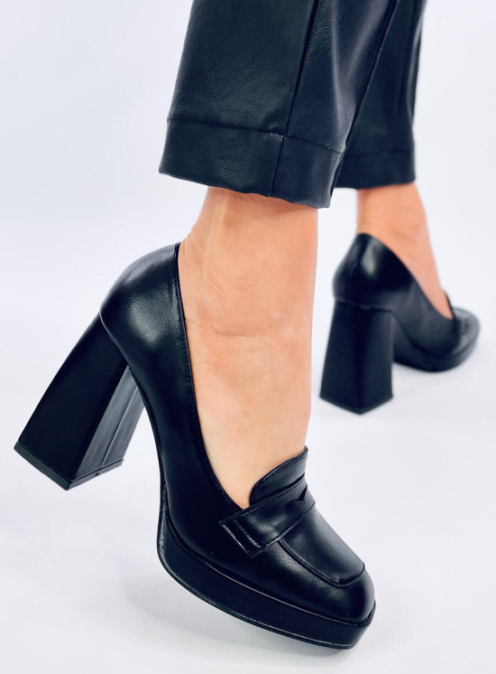 Décolleté eleganti con tacco nere