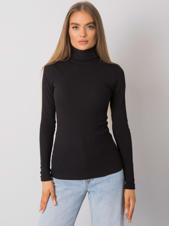 Crni prugasti ženski golf RUE PARIS