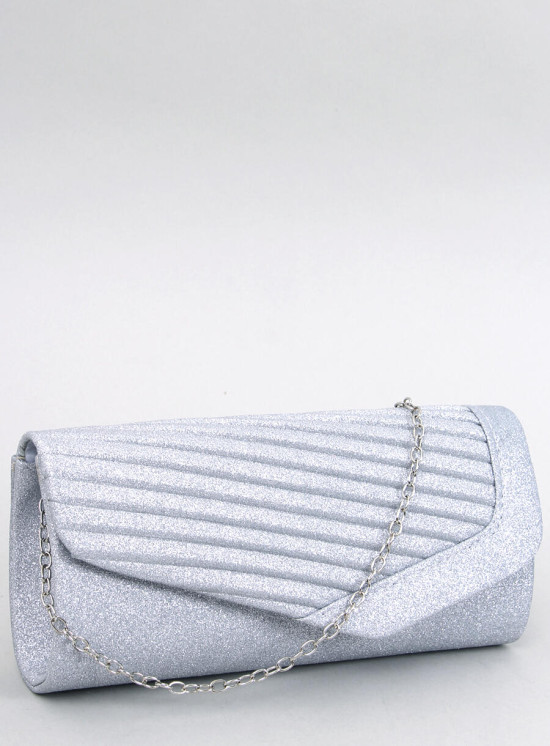 Borsa formale argento lucida