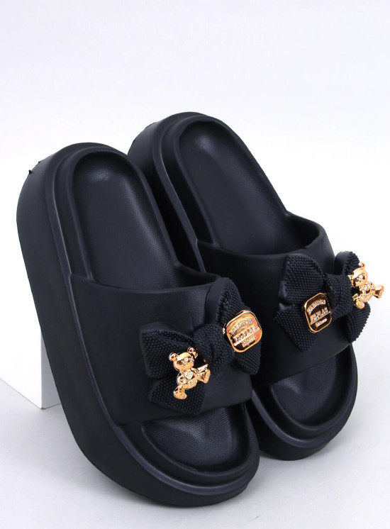 Ciabatte in schiuma TEDDY nere