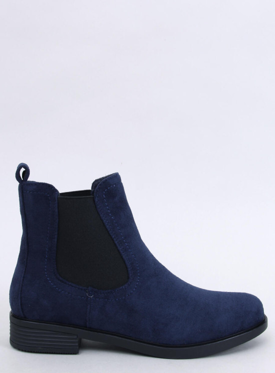 Stivaletti Chelsea bassi blu scuro