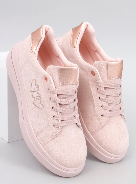 Sneakers pastello HEART rosa chiaro