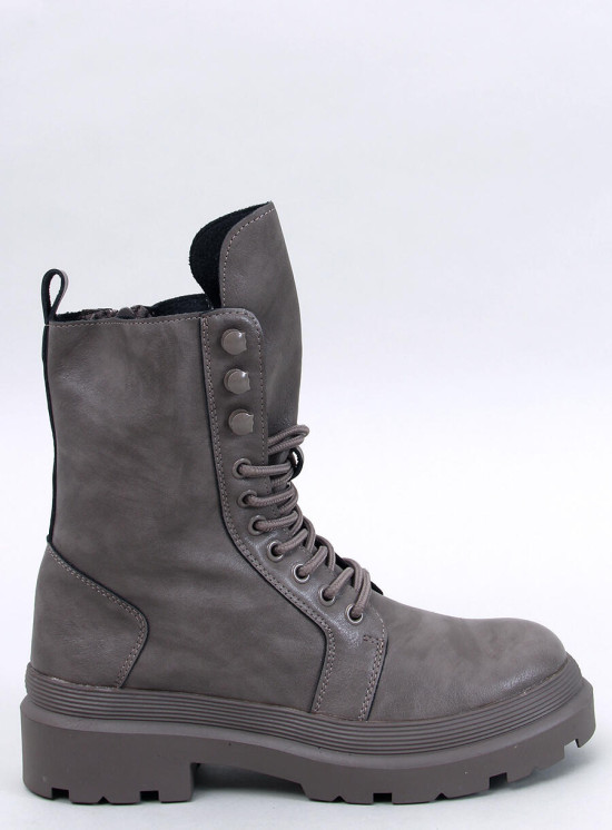 Scarpe con piattaforma INES grigie