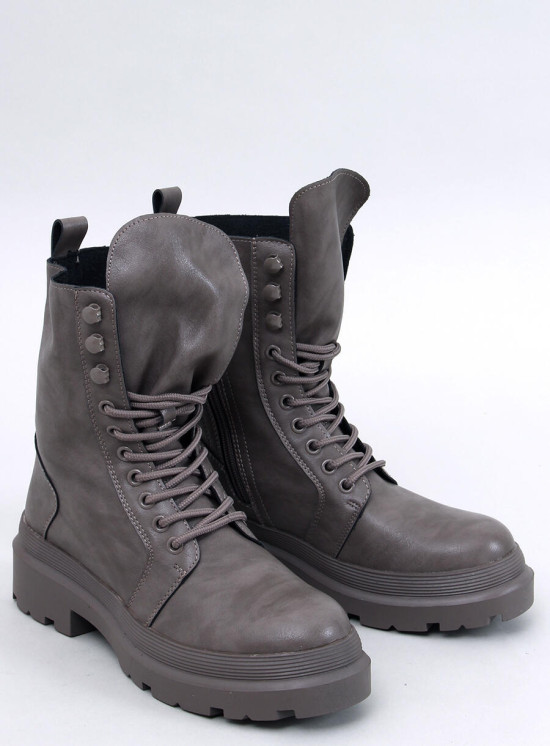 Scarpe con piattaforma INES grigie