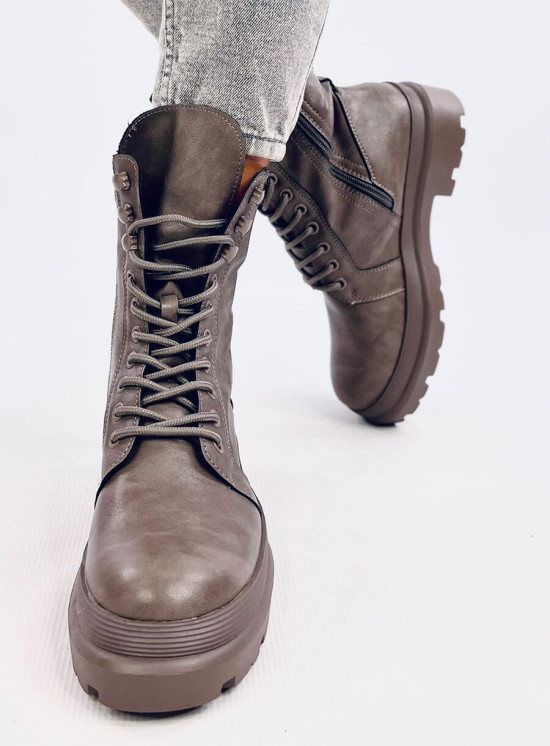 Scarpe con piattaforma INES grigie