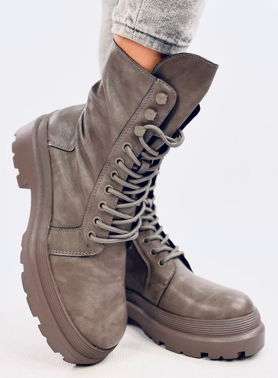 Scarpe con piattaforma INES grigie