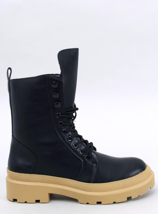 Scarpe con piattaforma INES nero/sabbia