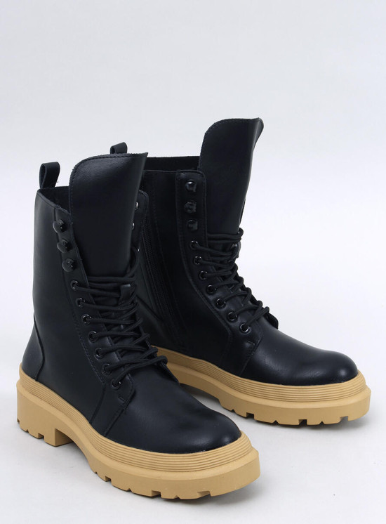 Scarpe con piattaforma INES nero/sabbia