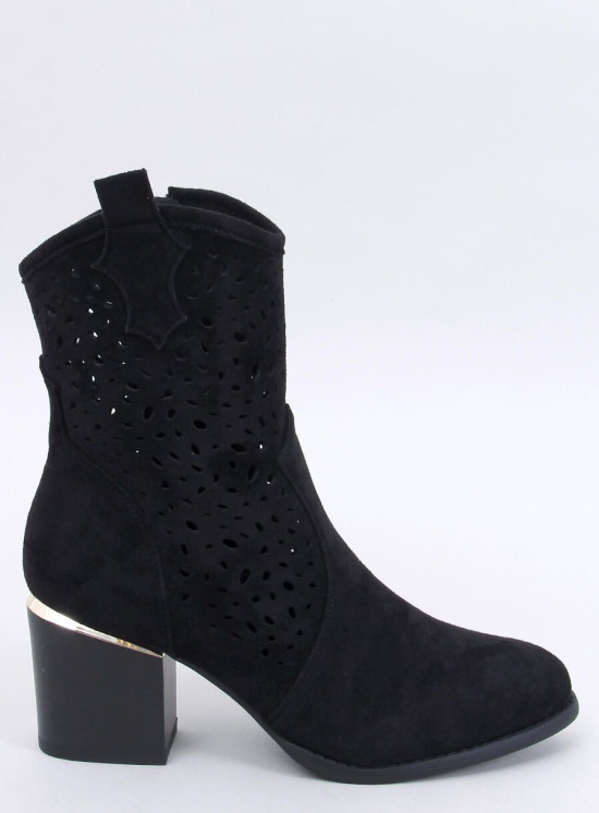 Stivaletto traforato DOLLY nero