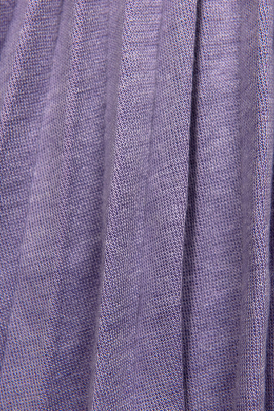 Abito da ragazza viola con cintura