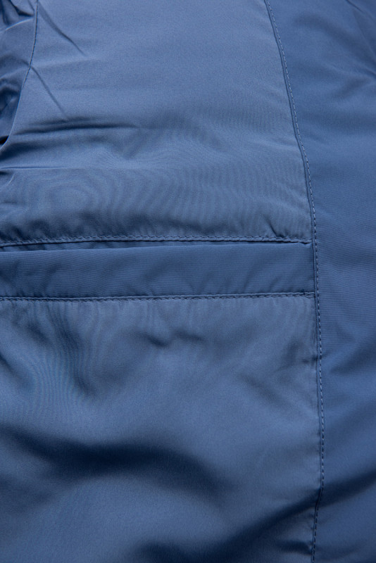 Giubbotto invernale blu con cappuccio WINTER