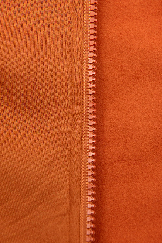 Felpa estesa terracotta di LHD