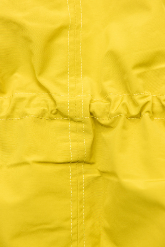 Parka invernale doppia faccia giallo/nero