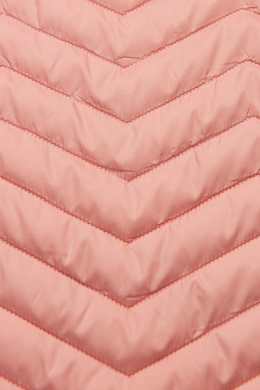 Giacca leggera di transizione rosa chiaro
