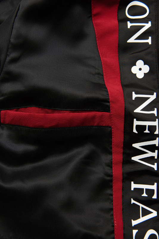 Parka di transizione leggero FASHION rosso
