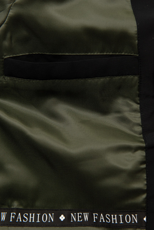 Parka di transizione leggero FASHION nero/kaki