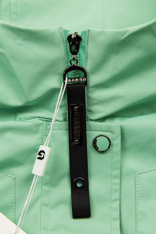 Cappotto di transizione verde primaverile