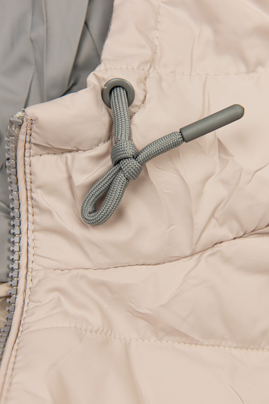 Giacca leggera trapuntata beige