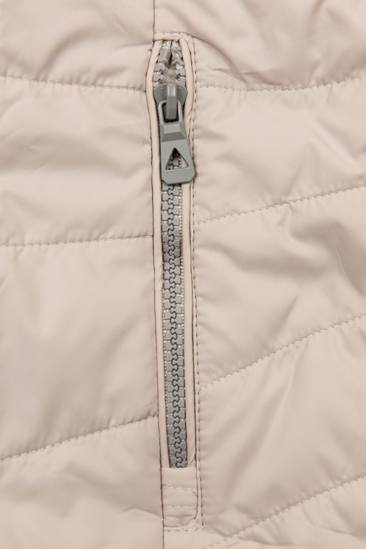 Giacca leggera trapuntata beige