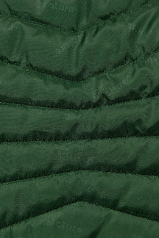 Giacca leggera trapuntata verde scuro