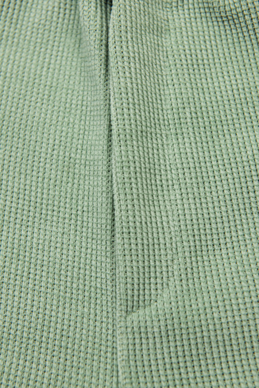 Pantaloni casual verde chiaro con elastico in vita