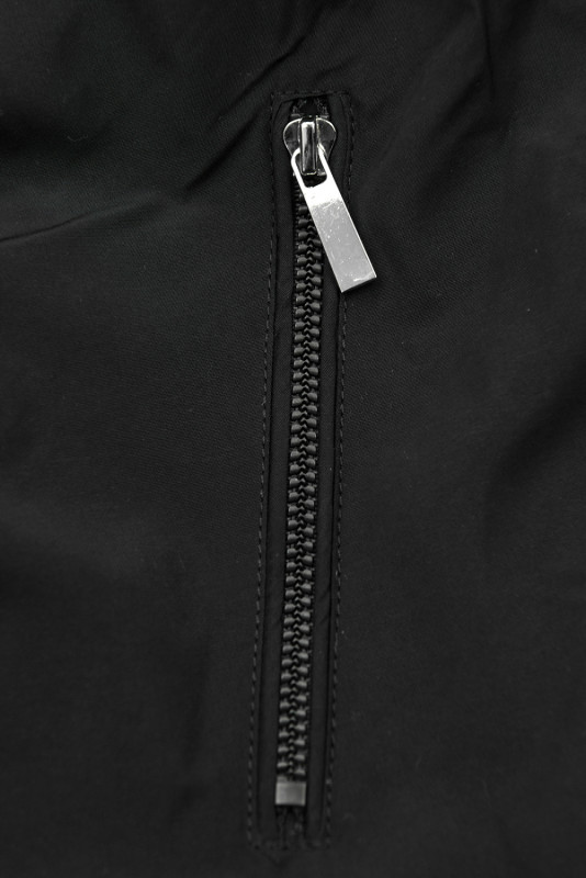 Parka invernale doppia faccia nera