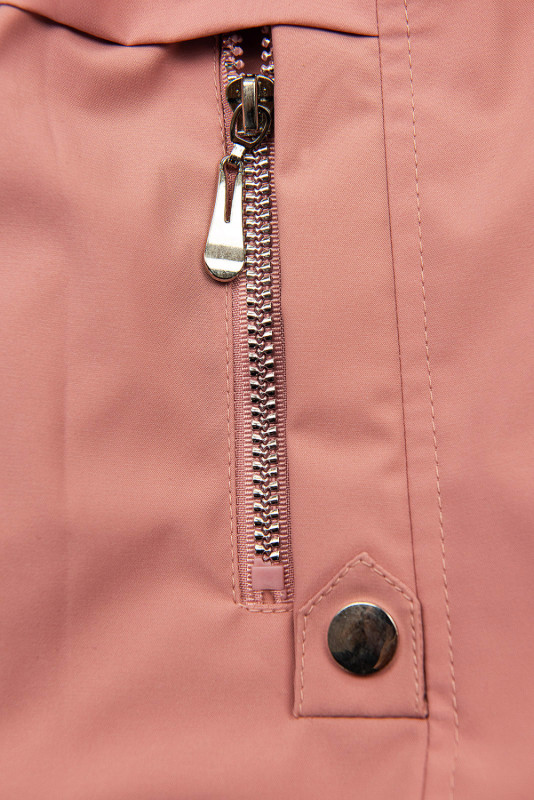 Parka di transizione rosa