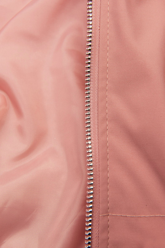 Parka di transizione rosa