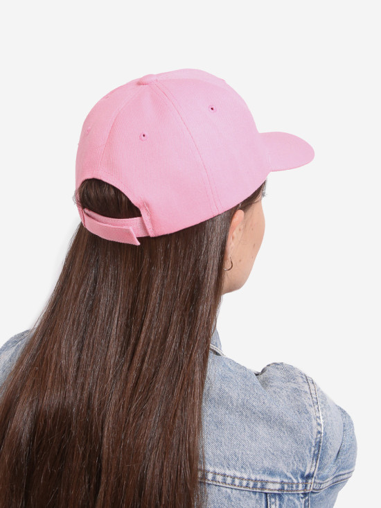 Cappellino rosa chiaro dal taglio basic