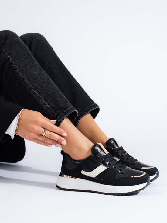 Sneakers nere con piattaforma