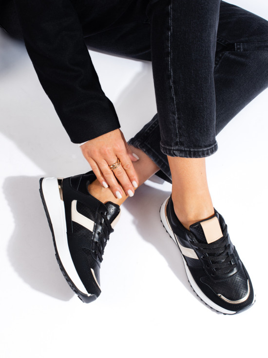 Sneakers nere con piattaforma