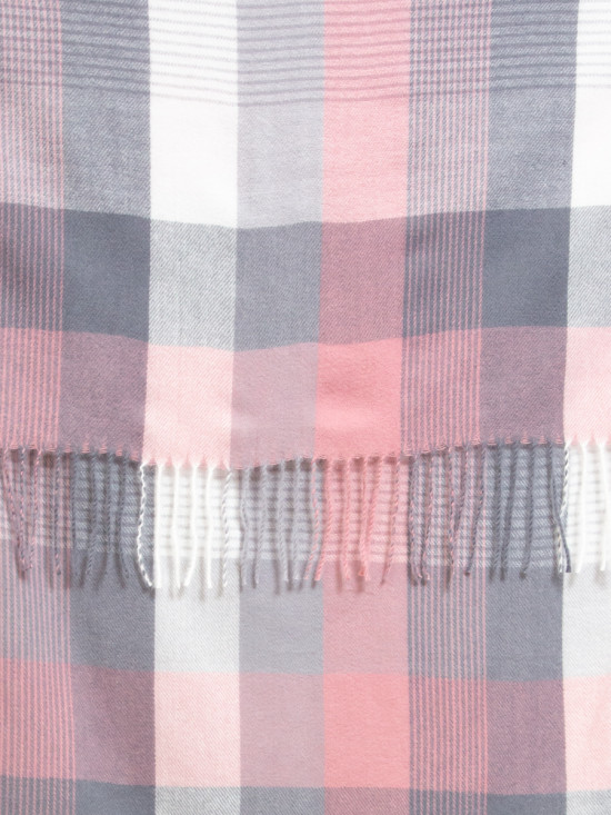 Sciarpa da donna rosa-grigio
