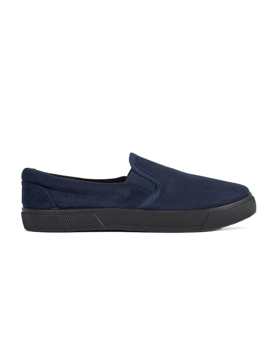 Sneakers slip-on blu