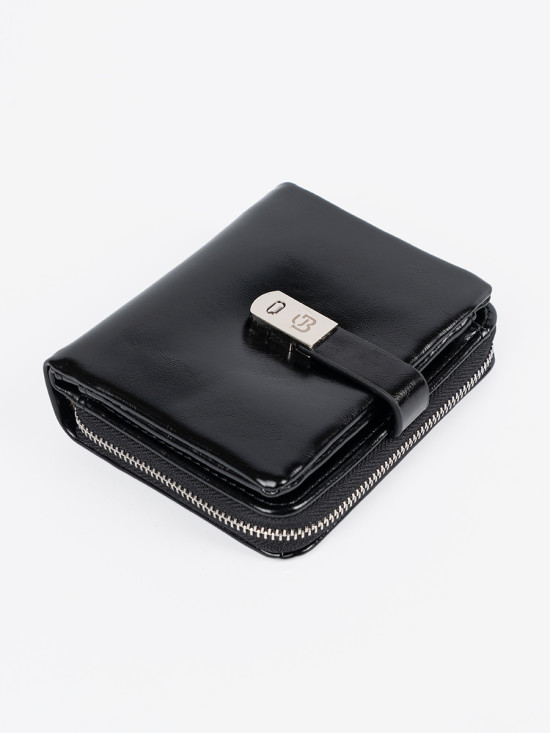 Portafoglio elegante nero