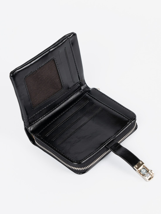 Portafoglio elegante nero