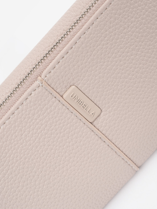 Portafoglio classico in beige chiaro