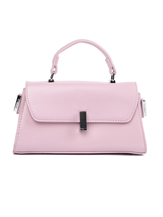 Borsa piccola rosa con manico