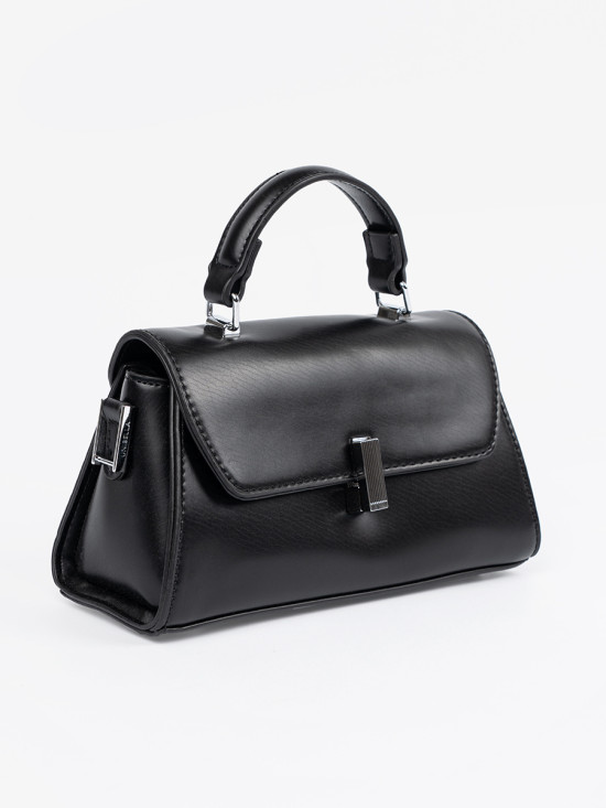 Elegante borsa nera con tracolla