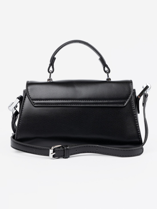 Elegante borsa nera con tracolla